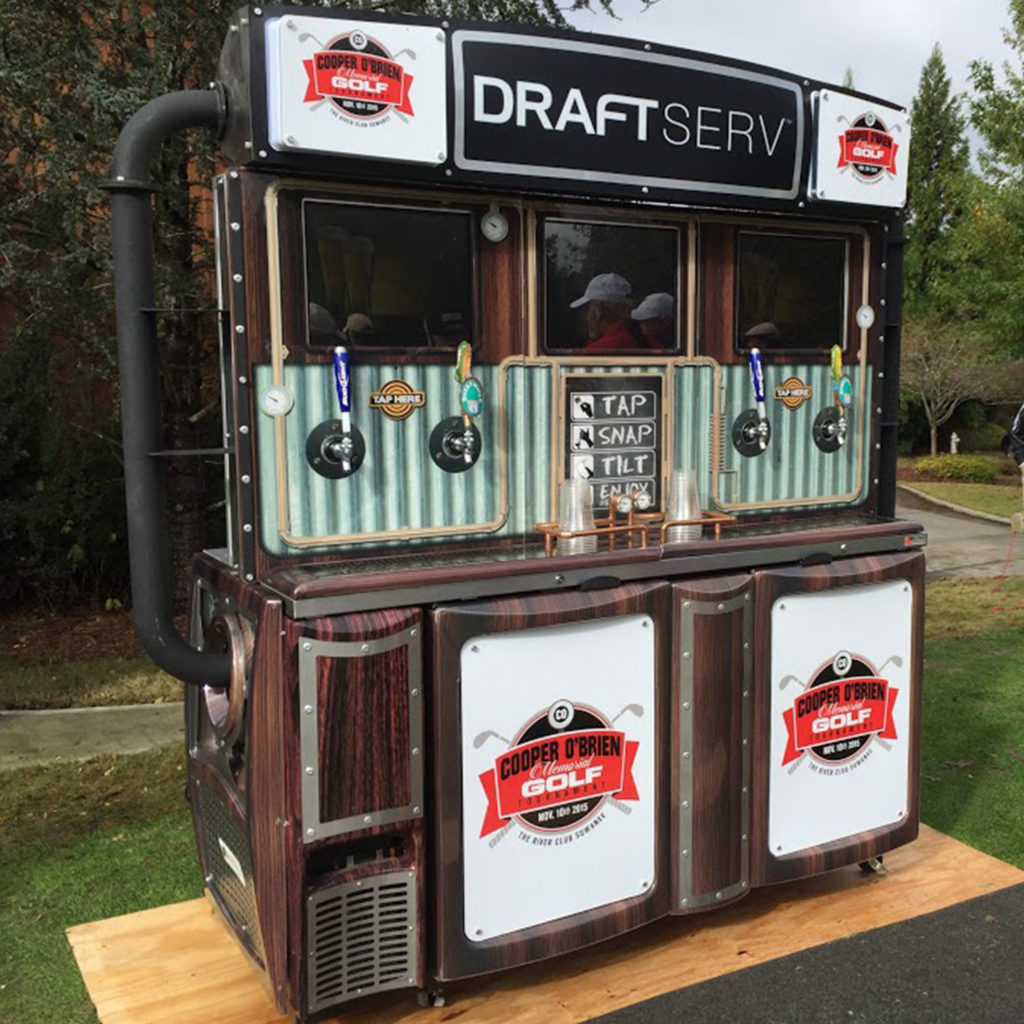 man business ideas - self beer stand